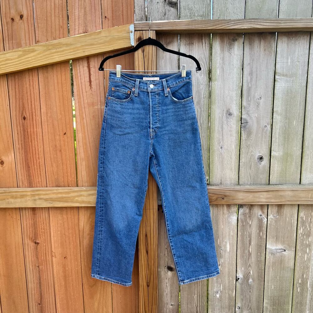 Levi's Blue Straight Leg Women's Jeans